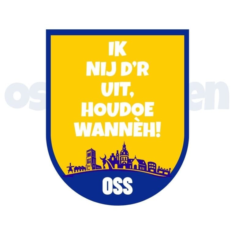 Ossekoppen embleem Houdoe Wanneh ossekoppenrijk