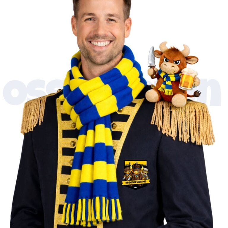 Ossekoppen embleem 0412 Bende van Oss jasje ossekoppenrijk