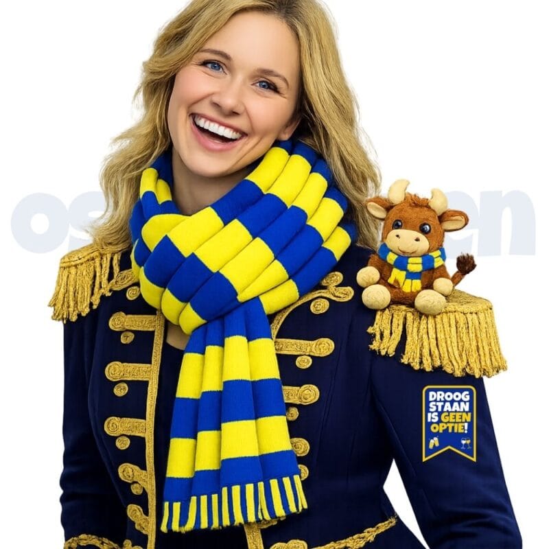 Ossekoppen embleem Carnaval droog staan jasje ossekoppenrijk