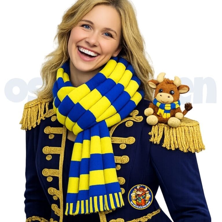 Ossekoppen embleem nog enne Ossekoppenrijk jasje