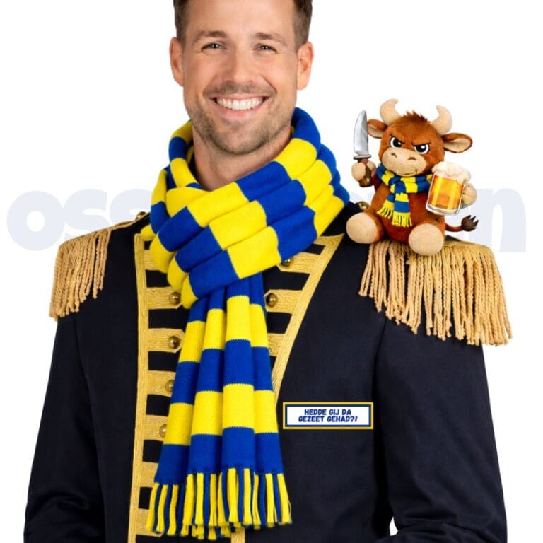 Ossekoppen embleem tag Hedde gij da gezeet gehad jasje 2