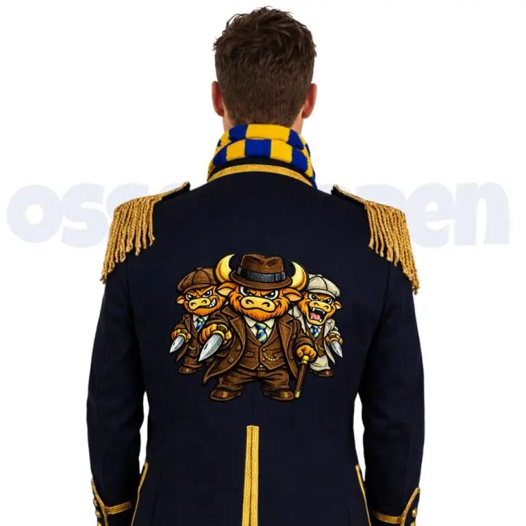 Rugembleem Bende Van Oss Ossekoppenrijk Jasje