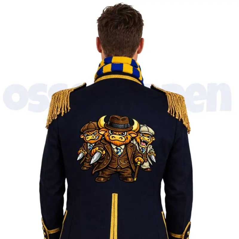 Rugembleem Bende Van Oss Ossekoppenrijk Jasje