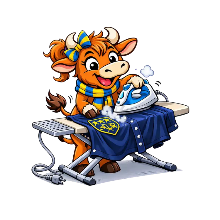 Osje strijken emblemen ossekoppenrijk